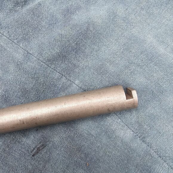 Vintage Safe Vault Door Handle - 10.5" x 1" Stainless Steel Alloy - Picture 5 of 7